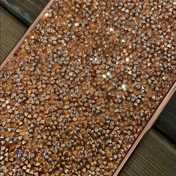 Rose Gold Glitter iPhone 8 Plus Case - Picture 2 of 4